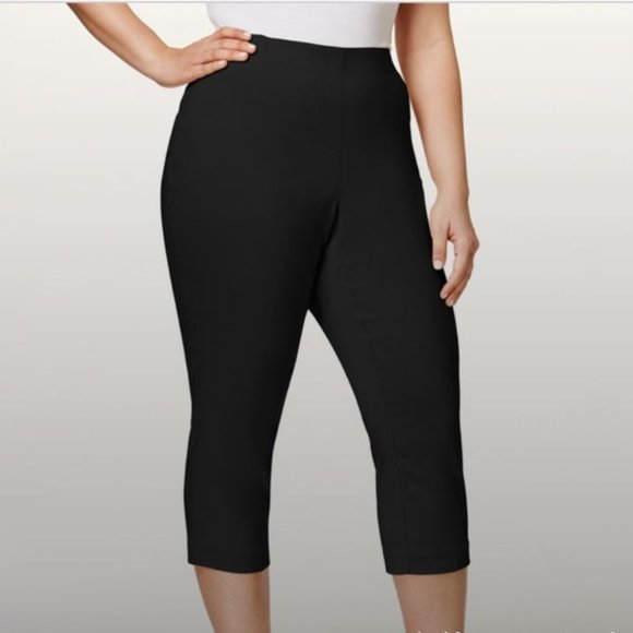 Style & Co. Pants - SOLD - Style & Co Black Pull On Capri Pants NWT